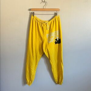 Free City Yellow Sweatpants XXL